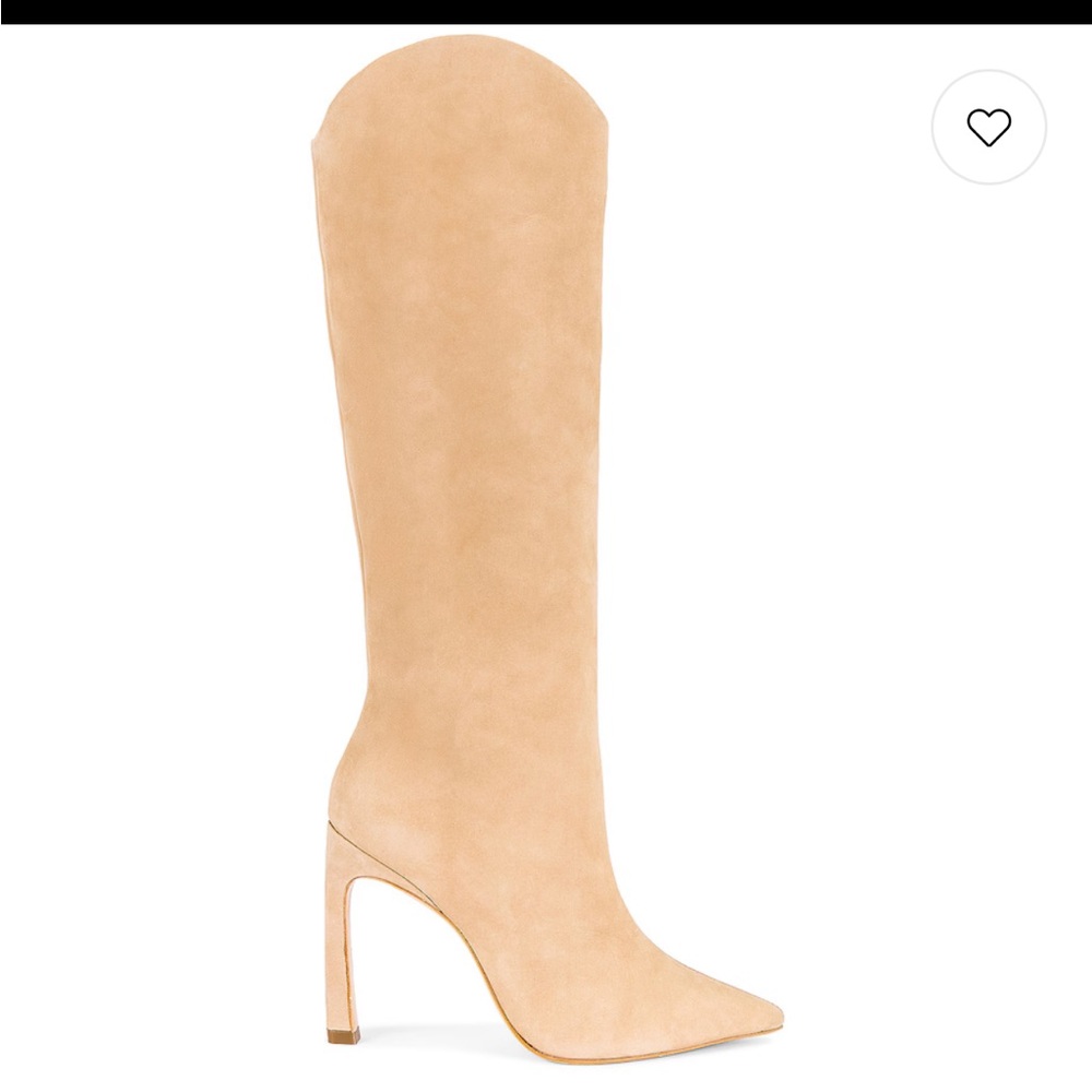 SCHUTZ Beige Heeled Boots